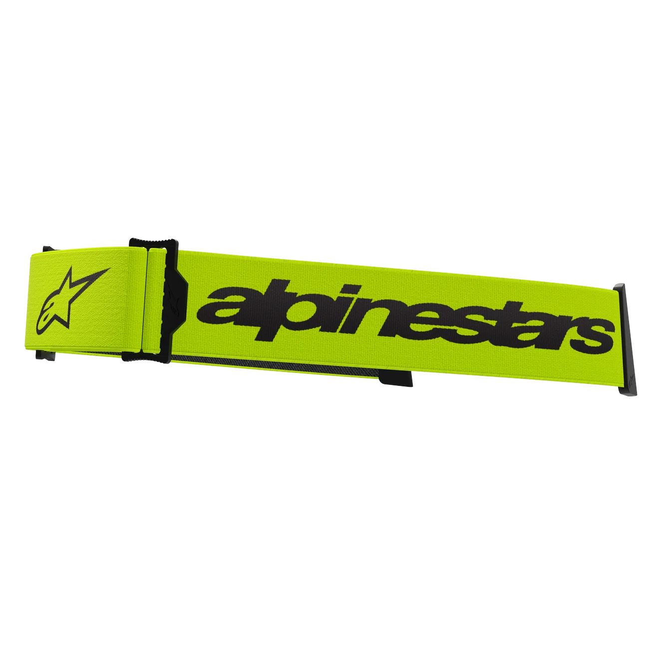 Alpinestars Supertech Goggles Strap Yellow Flou Black